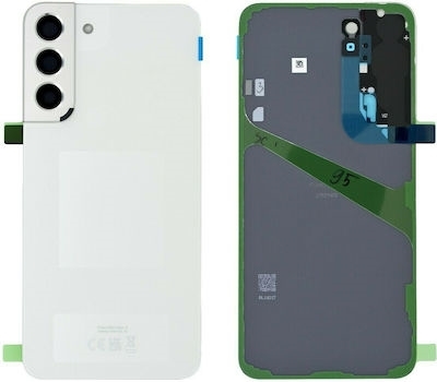 Γνήσιο Πίσω Καπάκι για Samsung Galaxy S22 Plus (Service Pack) GH82-27444B - Χρώμα: Λευκό