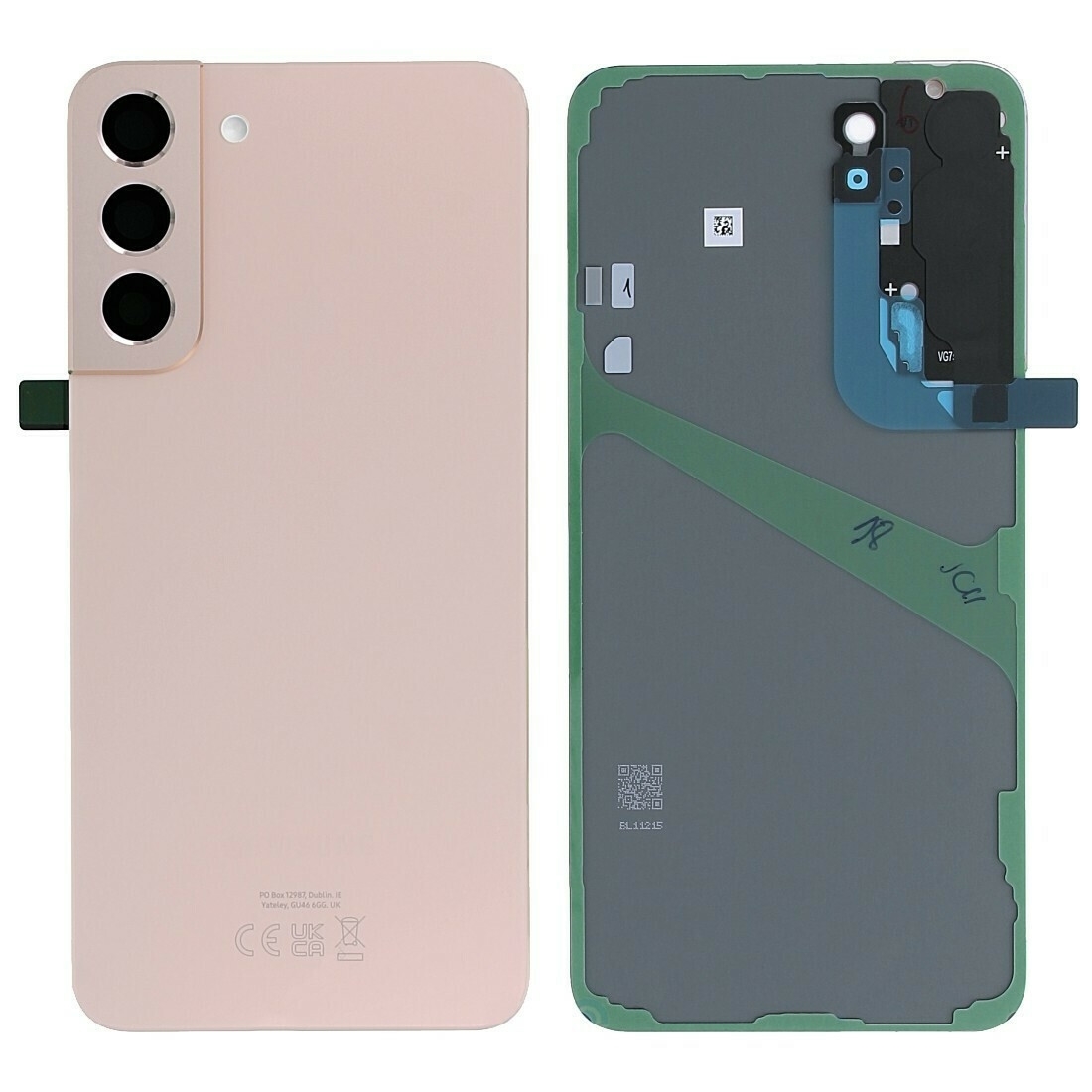 Γνήσιο Πίσω Καπάκι για Samsung Galaxy S22 Plus (Service Pack) GH82-27444D - Χρώμα: Ροζ Χρυσό