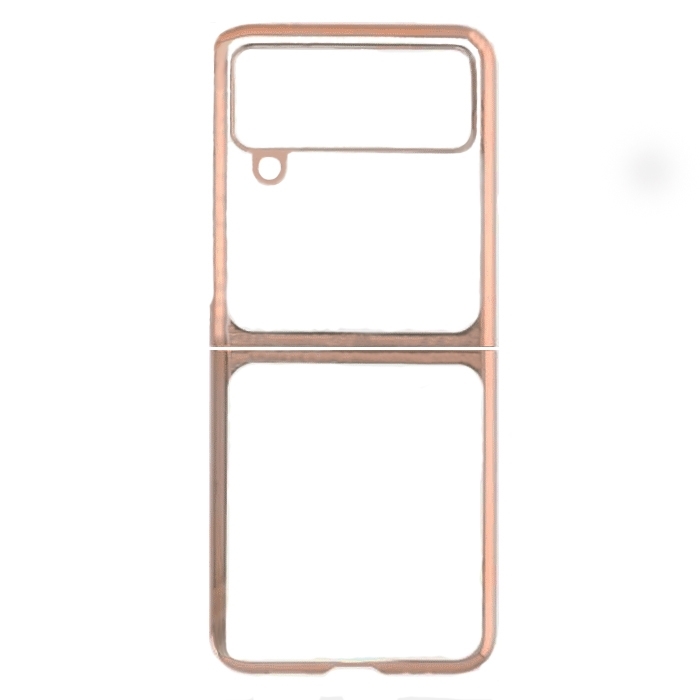 Θήκη Πλάτης για Samsung Galaxy Z Flip 3 5G - Χρώμα: Ροζ B09MVYN4M7