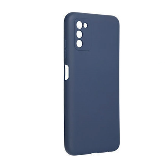 Θήκη Πλάτης Σιλικόνης Soft HQ για Samsung Galaxy A03S - Χρώμα : Σκούρο Μπλε