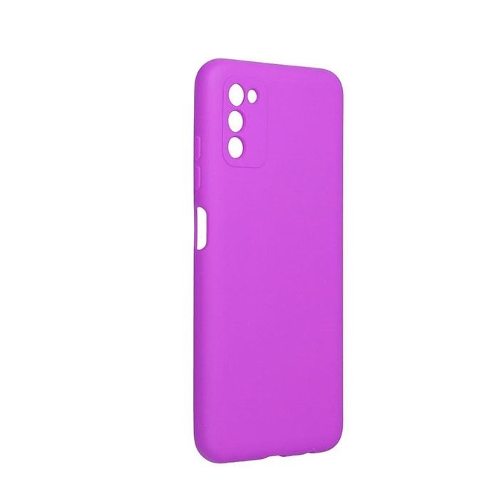 Θήκη Πλάτης Σιλικόνης Soft HQ για Samsung Galaxy A03S - Χρώμα : Μωβ