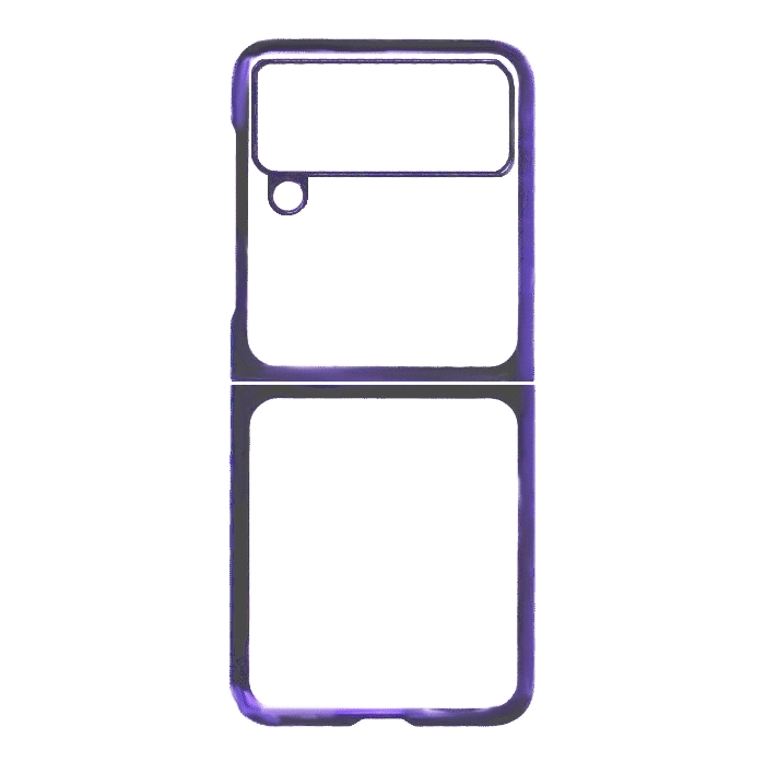 Θήκη Πλάτης για Samsung Galaxy Z Flip 3 5G - Χρώμα: Μπλε B09MVYN4M6