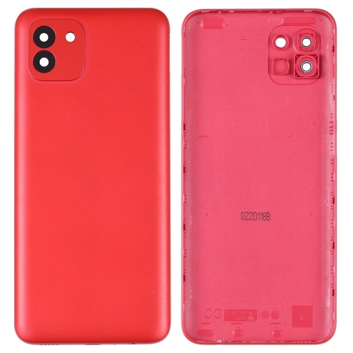 Γνήσιο Πίσω Καπάκι για Samsung Galaxy A03 A035G (Service Pack) GH81-21662A - Χρώμα: Κοκκίνο