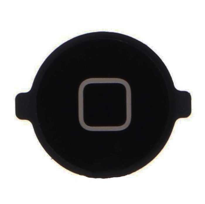Κεντρικό Κουμπί / Home Button για iPod 4 - Χρώμα: Μαύρο