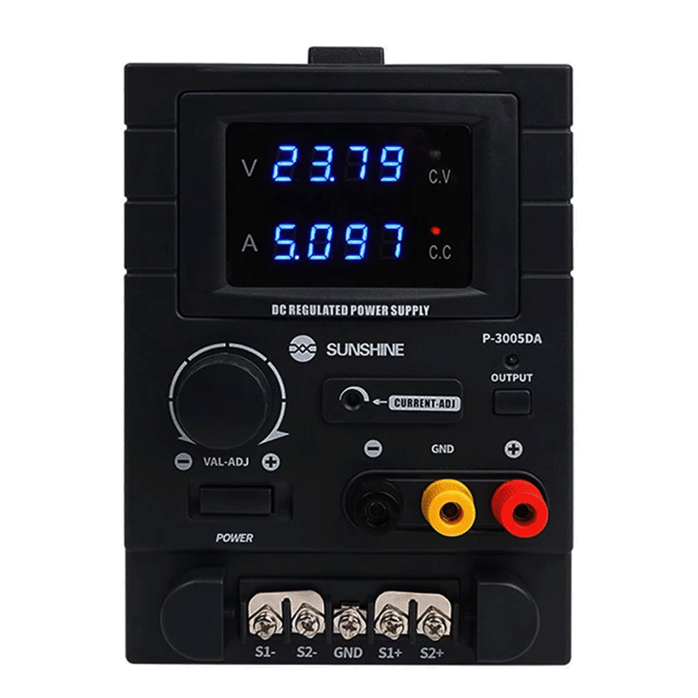 Sunshine P-3005DA 30V 5A 4 digital display regulated power supply DC Mobile Phone Repair Intelligent Power Source