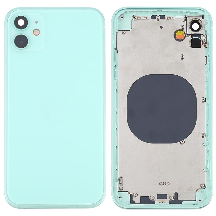 Πίσω Καπάκι με Πλαίσιο (housing) για Apple iPhone 12 - Χρώμα: Πράσινο