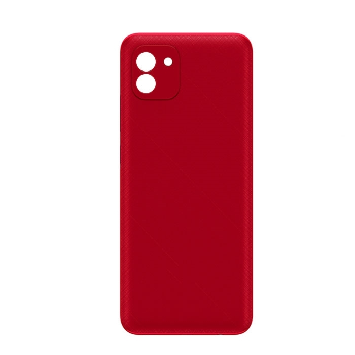 Πίσω Καπάκι για Samsung Galaxy A03 A035G - Χρώμα: Κόκκινο