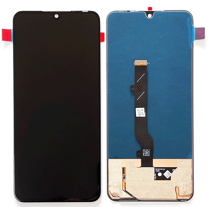 OEM Οθόνη Lcd με Μηχανισμό Αφής για TCL 30 / 30 Plus / 30 5G T676H T676K T676J T776H Χρώμα: Μαύρο