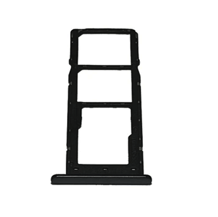Υποδοχή Κάρτας SIM Tray για LG K50S - Χρώμα: Μαύρο