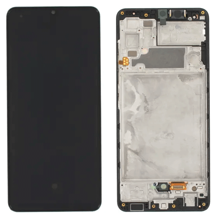 Incell LCD με Μηχανισμό Αφής και Πλαίσιο για Samsung Galaxy A32 4G A325F - Χρώμα: Μαύρο