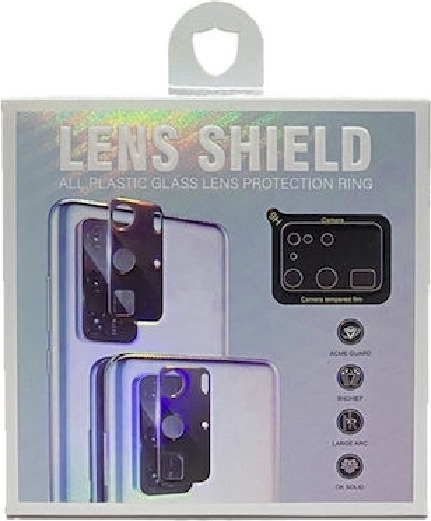 Lens Shield Camera Glass για iPhone 12 - Χρώμα: Μαύρο