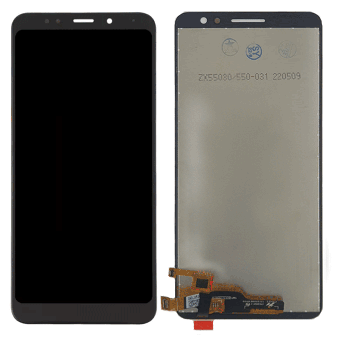 OEM Οθόνη Lcd με Μηχανισμό Αφής για TCL L7 Plus Χρώμα: Μαύρο