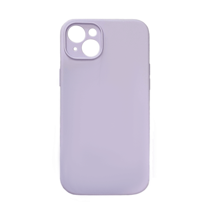 Θήκη Πλάτης Σιλικόνης Soft Back Cover για iPhone 14 Plus/14 Max - Χρώμα: Λιλά