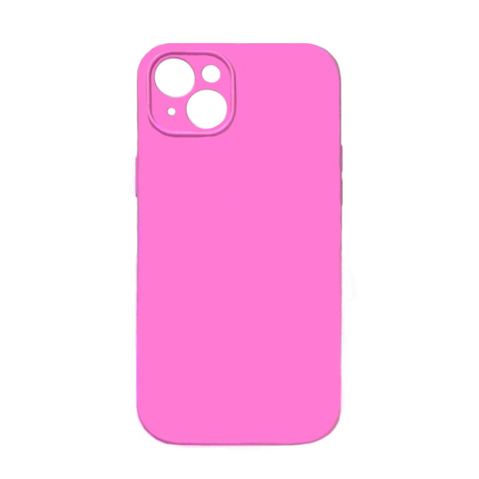 Θήκη Πλάτης Σιλικόνης Soft Back Cover για iPhone 14 Plus/14 Max - Χρώμα: Φούξια