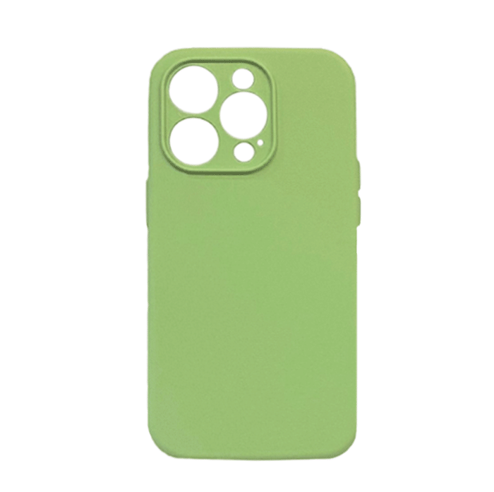 Θήκη Πλάτης Σιλικόνης Soft Back Cover για iPhone 14 Pro - Χρώμα: Μέντα