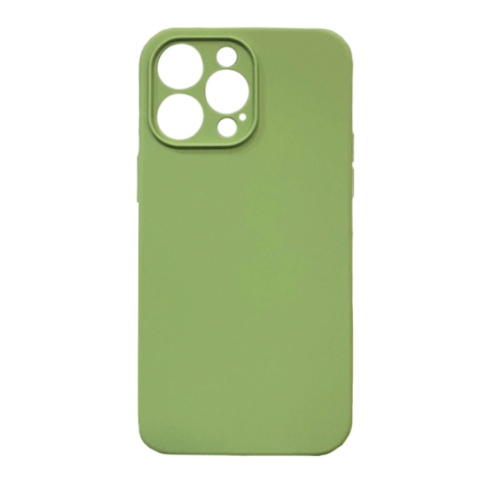 Θήκη Πλάτης Σιλικόνης Soft Back Cover για iPhone 14 Pro Max - Χρώμα: Μεντα