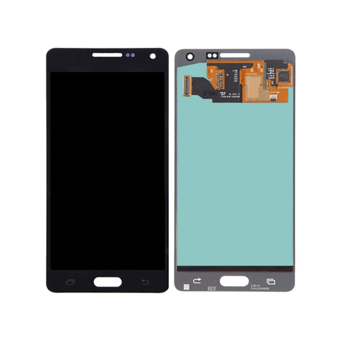 Γνήσια Οθόνη LCD με Μηχανισμό Αφής για Samsung Galaxy A5 2015 A500F GH97-16679B - Χρώμα: Μαύρο