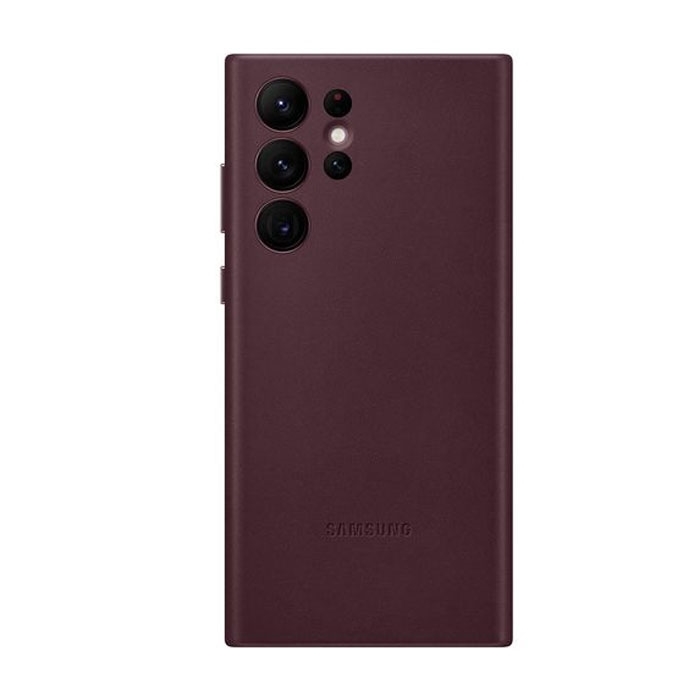 Πίσω Καπάκι για Samsung Galaxy S22 Ultra 5G (S908B) - Χρώμα: Burgundy