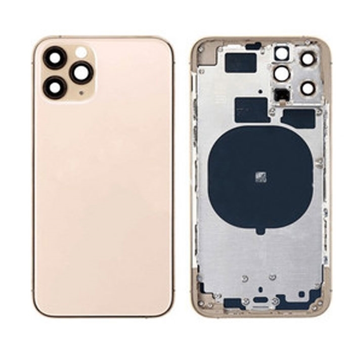 Πίσω Καπάκι με Πλαίσιο (HOUSING) για Apple iPhone 13 Pro Max - Χρώμα: Χρυσό