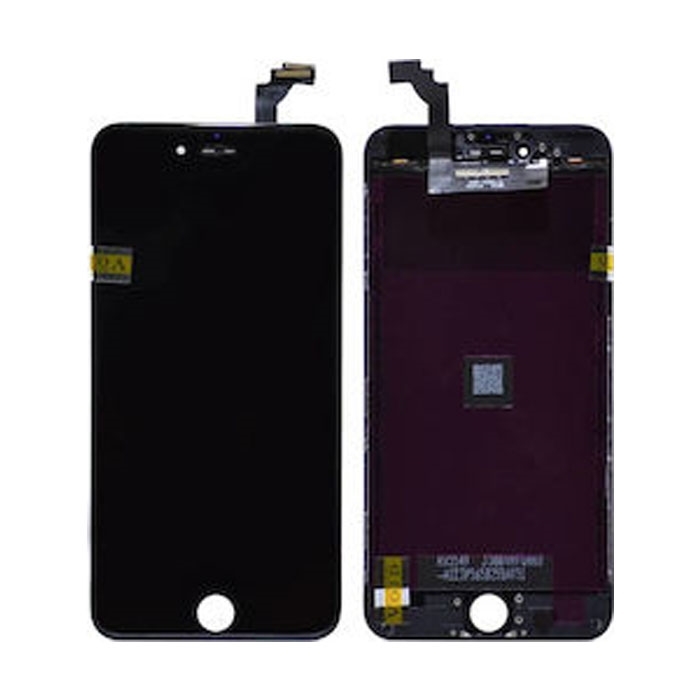 Οθόνη LCD με Μηχανισμό Αφής για iPhone 6 Plus - Χρώμα: Μαύρο