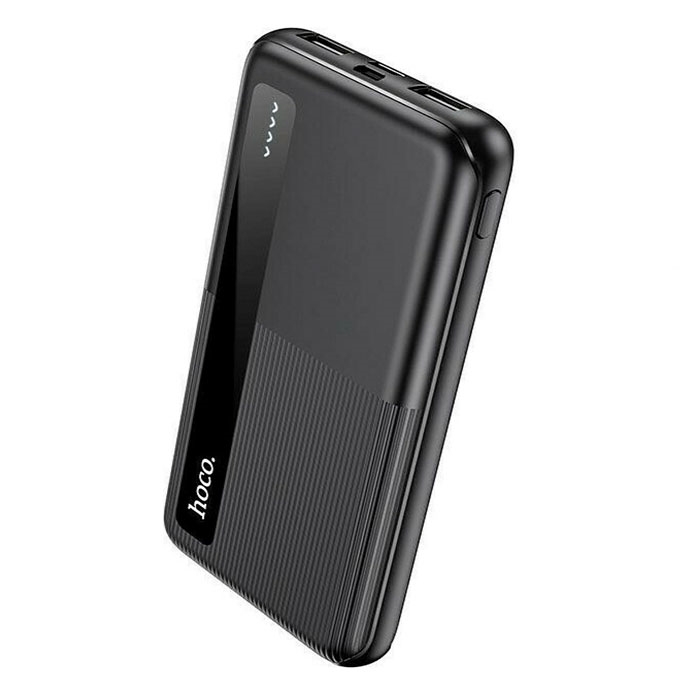 Power Bank Hoco J75 Tresor 10000 mAh με 2 Θύρες USB-A Μαύρο