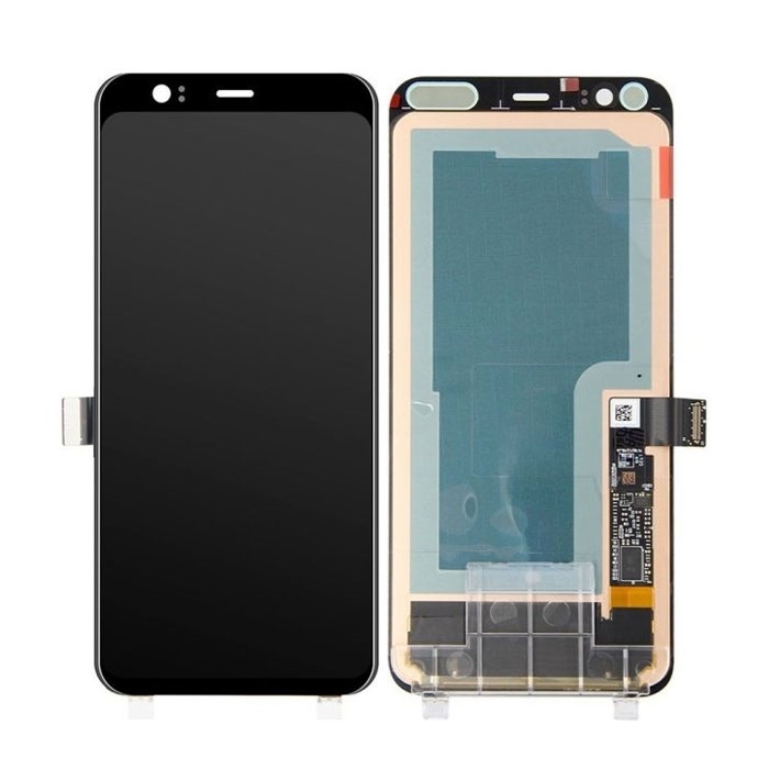 Refurbished OCG Org Change glass Οθόνη LCD με Μηχανισμό Αφής για Google Pixel 4XL Χρώμα: Μαύρο