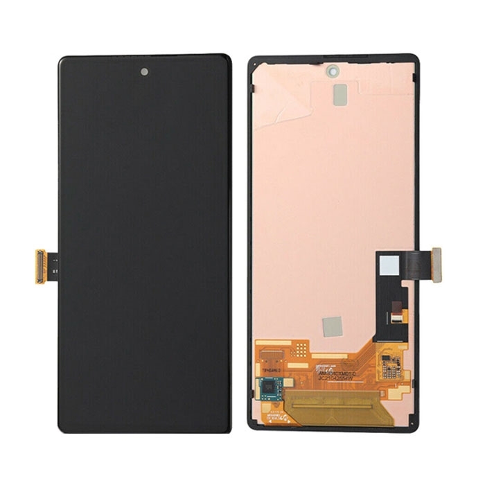 Refurbished OCG Org Change glass Οθόνη LCD με Μηχανισμό Αφής για Google Pixel 6 - Χρώμα: Μαύρο