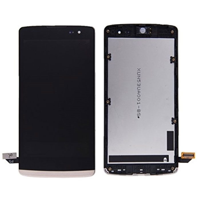 Οθόνη LCD με Μηχανισμό Αφής για LG LEON H340N Χρώμα: Μαύρο