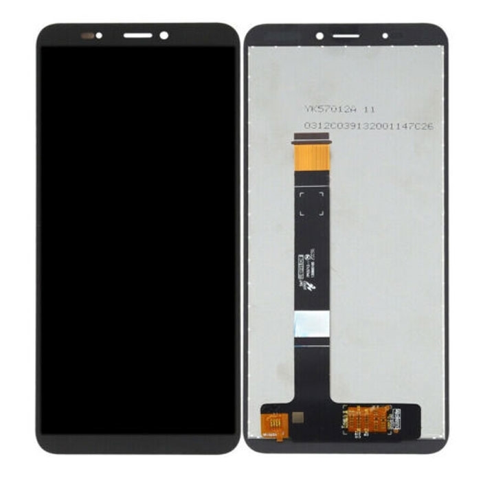 Refurbished OCG Org Change glass Οθόνη Lcd με Μηχανισμό Αφής για Nokia C2 TA-1263 - Χρώμα: Μαύρο