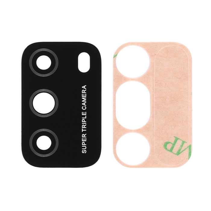Τζαμάκι κάμερας (Camera Lens) για Xiaomi Poco M3 - Χρώμα: Μαύρο