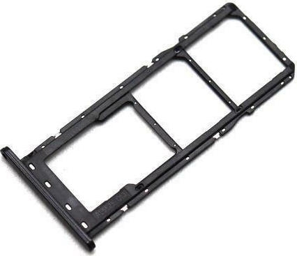 Υποδοχή Κάρτας SIM Tray για Samsung A03 / A03S - Χρώμα: Μαύρο