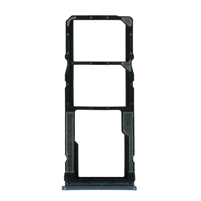 Υποδοχή Κάρτας SIM Tray για Xiaomi Redmi 9 - Χρώμα: Μαύρο