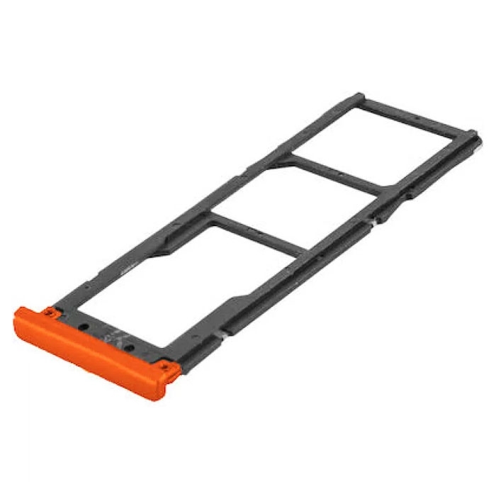 Υποδοχή Κάρτας SIM Tray για Xiaomi Redmi 9A / 9C - Χρώμα: Πορτοκαλί