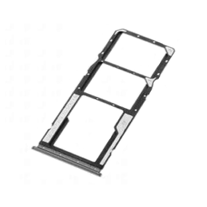 Υποδοχή Κάρτας SIM Tray για Xiaomi Redmi 10 - Χρώμα: Ασημί