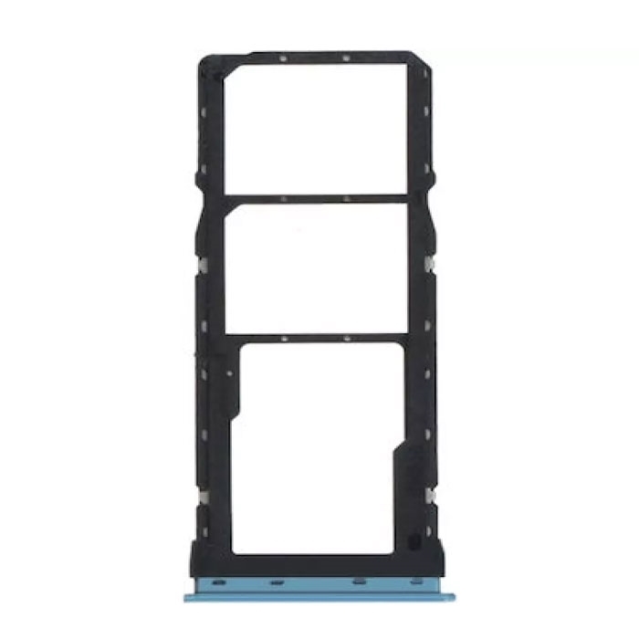 Υποδοχή Κάρτας SIM Tray για Xiaomi Redmi Note 10 4G - Χρώμα: Μπλε