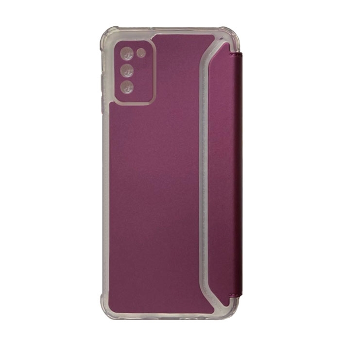 OEM Θήκη Βιβλίο New Elegance Book για Samsung Galaxy A02s - Χρώμα: Μπορντό