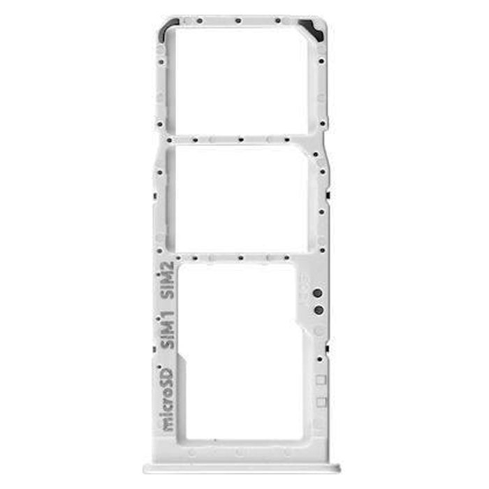Υποδοχή Κάρτας Dual SIM και SD (SIM Tray) για Samsung Galaxy A30S A307F - Χρώμα: Λευκό
