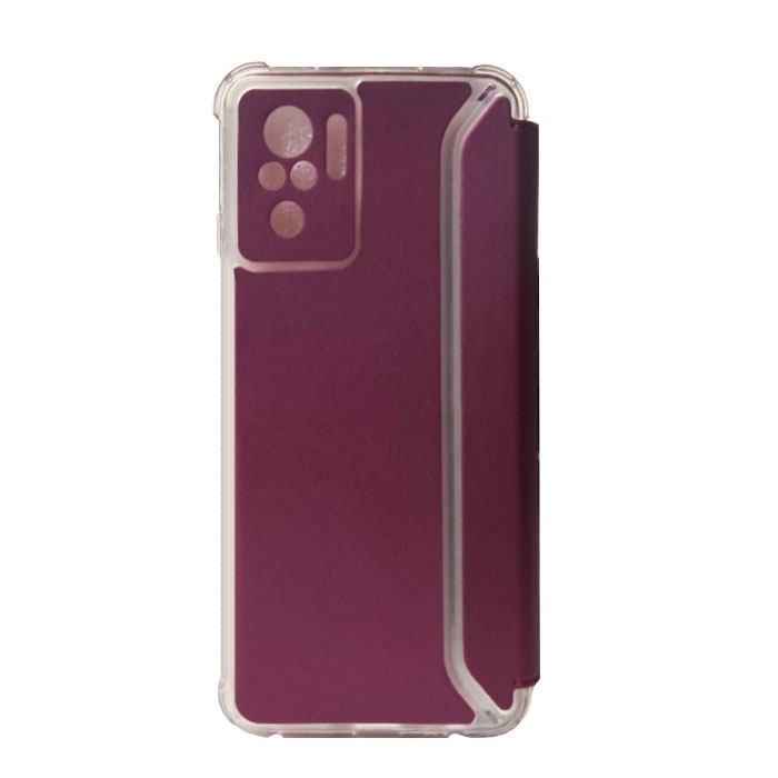 OEM Θήκη Βιβλίο New Elegance Book για Xiaomi Redmi Note 10S - Χρώμα: Μπορντό