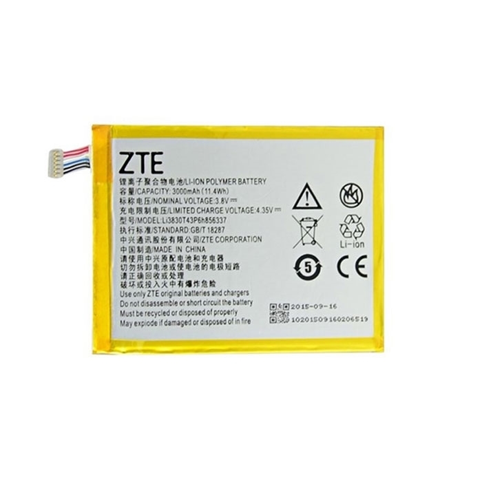 Μπαταρία ZTE Li3830T43P6h856337 3.8V για v580 G719C N939St Blade S6 Lux Q7/-C - 3000 mAh BULK