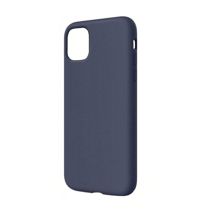 Θήκη Πλάτης Σιλικόνης Soft HQ για iPhone 11 Pro Max - Χρώμα : Σκούρο Μπλε