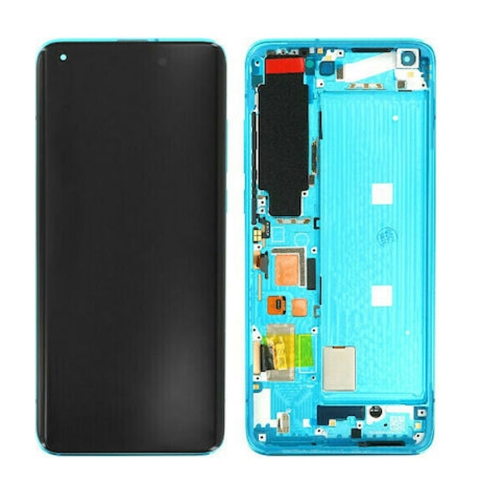 OEM Οθόνη LCD με Μηχανισμό Αφής και Πλαίσιο για Xiaomi MI 10 (S version) - Χρώμα: Πράσινο
