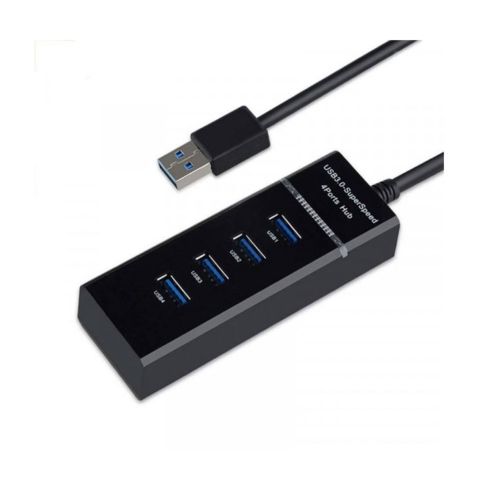 4 Port USB 3.0 HUB Super Speed 5 Gbps 30CM