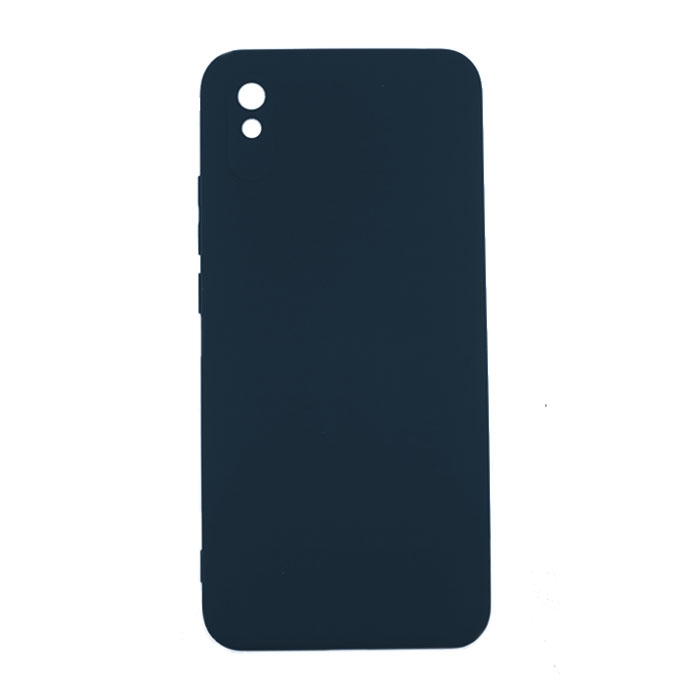 Θήκη Πλάτης Σιλικόνης Soft Back Cover για Xiaomi Redmi 9A - Χρώμα: Σκούρο Μπλέ