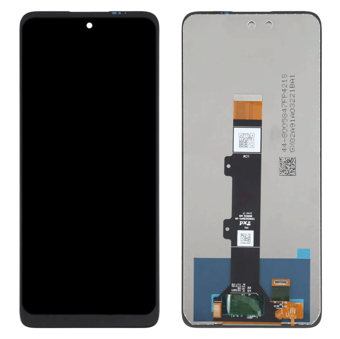 OEM Οθόνη LCD με Μηχανισμό Αφής για Moto E32S - Χρώμα: Μαύρο