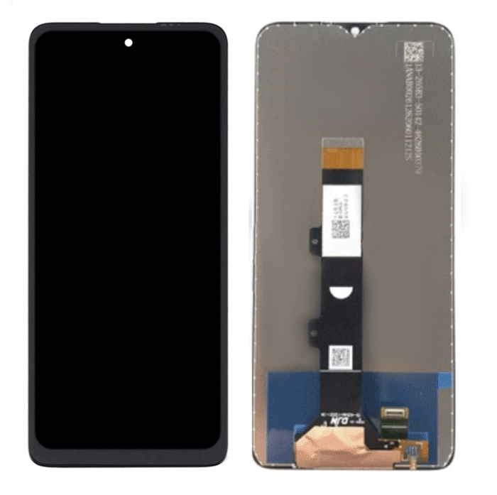 OEM Οθόνη LCD με Μηχανισμό Αφής για Moto E22 - Χρώμα: Μαύρο