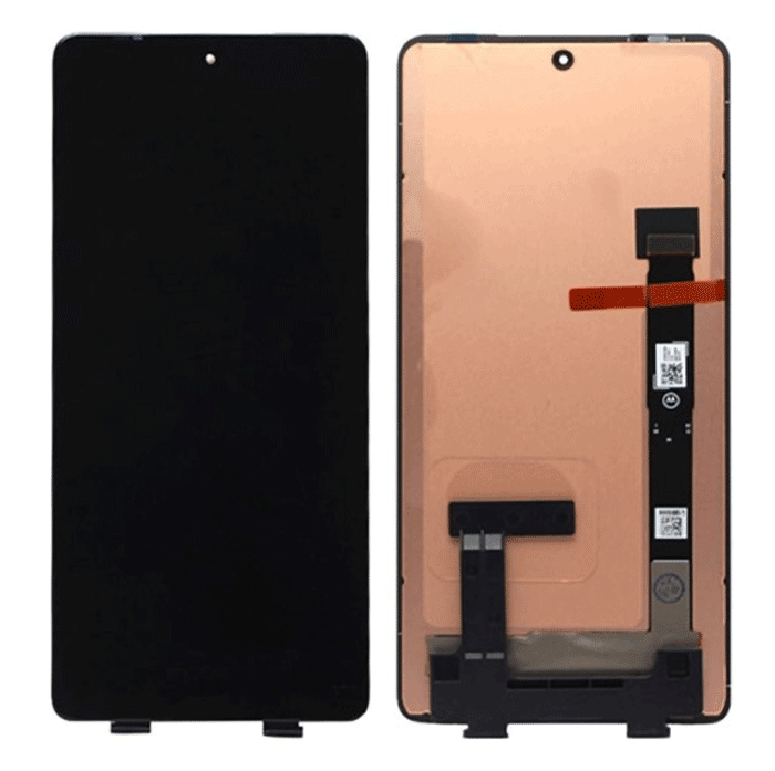 OEM Οθόνη LCD με Μηχανισμό Αφής και Πλαίσιο για Motorola Edge 30 Neo 5G - Χρώμα: Μαύρο
