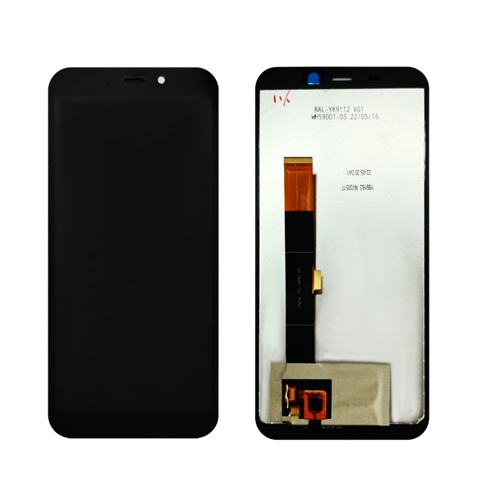 Οθόνη LCD με Μηχανισμό Αφής για Oukitel WP20 - Χρώμα: Μαύρο