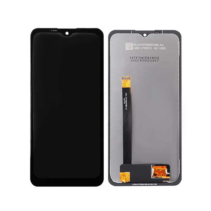 OEM Οθόνη LCD με Μηχανισμό Αφής για Oukitel WP15 - Χρώμα: Μαύρο