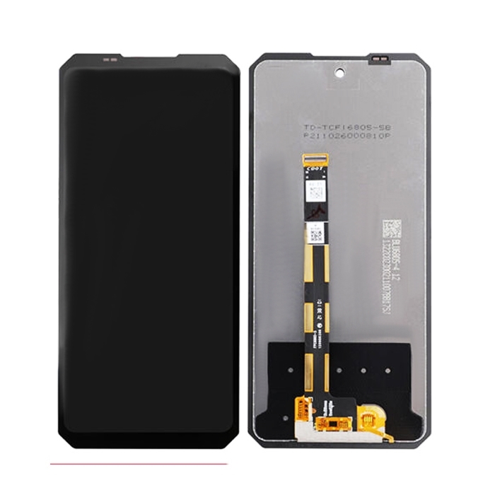 OEM Οθόνη LCD με Μηχανισμό Αφής για Oukitel WP17 - Χρώμα: Μαύρο