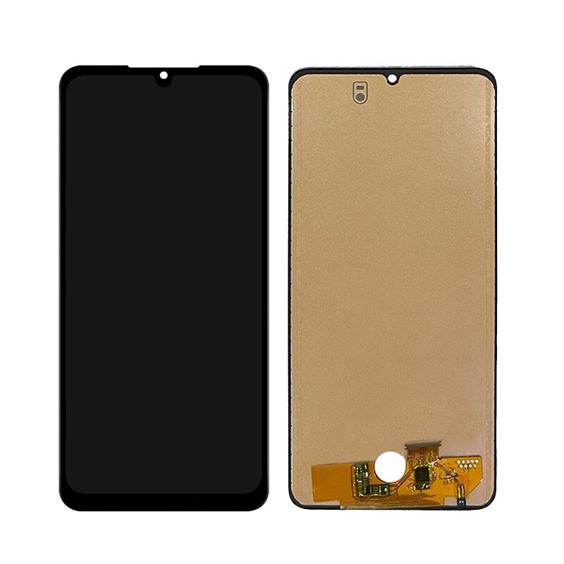 OLED Οθόνη LCD με Μηχανισμό Αφής και Πλαίσιο για Samsung Galaxy M22 M225F - Χρώμα: Μαύρο